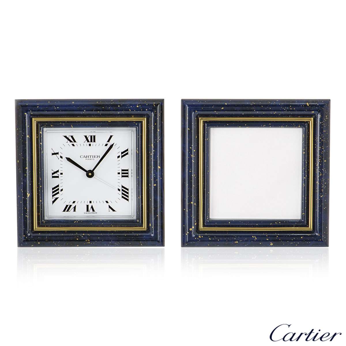 cartier square clock